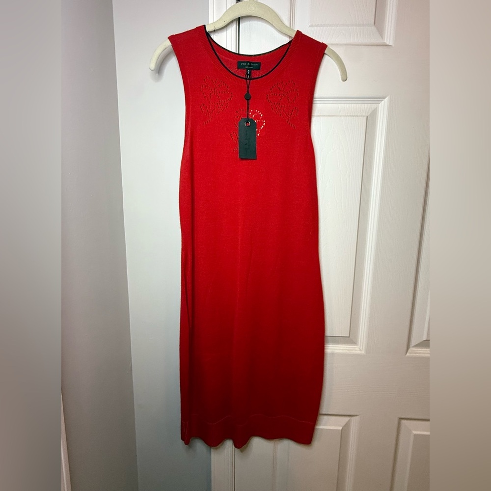 Rag & Bone Adriana Dress in Red
